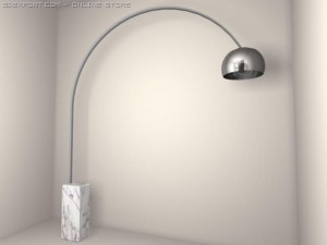 flos arco Model 3D