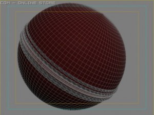 cricket ball 3D Model