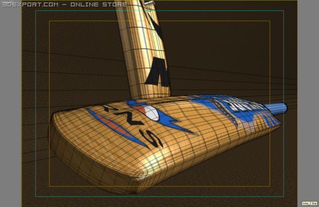 Cricket Bat 3d Model In Sport 3dexport