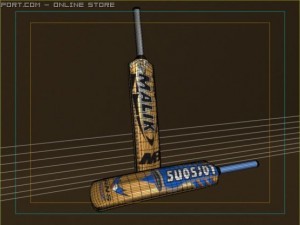cricket bat 3D मॉडल