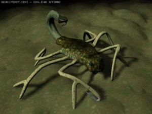 蝎蝎 3D 模型