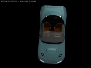 modern car 3D Model