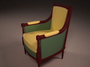 amchair Model 3D