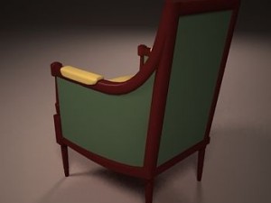 amchair Model 3D