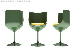 chair4 Model 3D