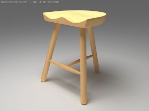 chair5 Model 3D