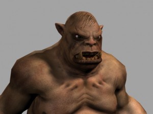 ogre game model 3D-Modell