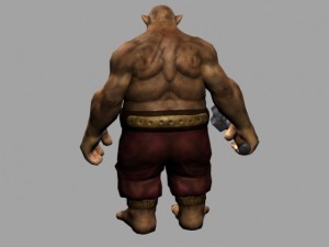 ogre game model 3D-Modell