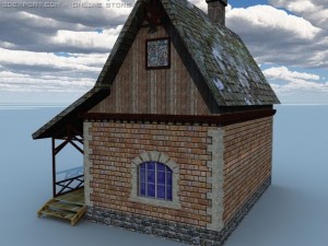 cottage Model 3D