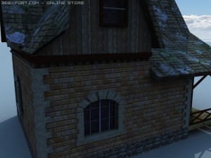 cottage Model 3D