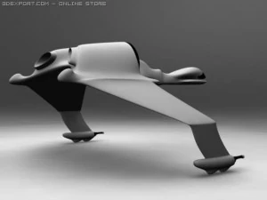 klingonian spacecraft 3D Model