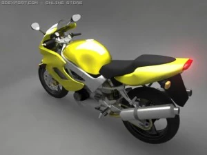 honda vtr1000f firstorm 3D Model