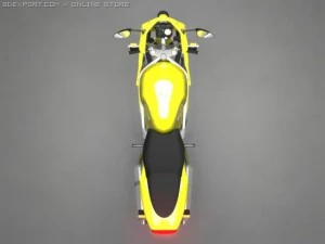 honda vtr1000f firstorm 3D Model