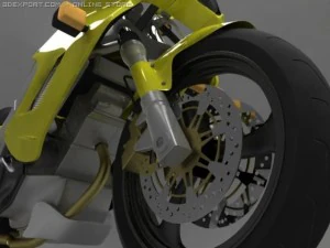 honda vtr1000f firstorm 3D Model