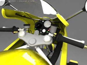 honda vtr1000f firstorm 3D Model