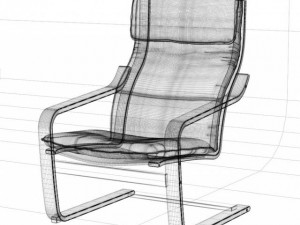 high quality chair Model 3D