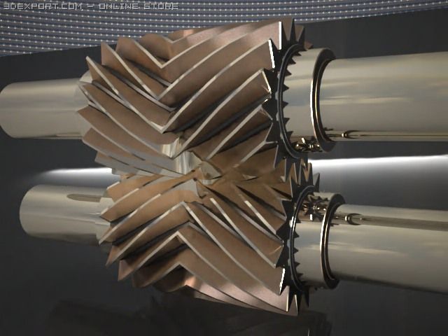 gear 3D Модель .c4d .max .obj .3ds .fbx .stl .blend 