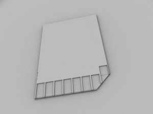 memory card Model 3D