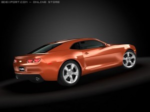 2010 chevrolet camaro 3D 모델