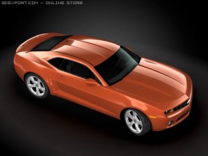2010 chevrolet camaro 3D 모델