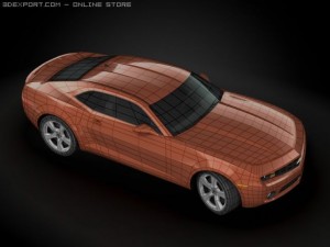 2010 chevrolet camaro 3D 모델