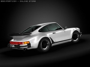 1989 porsche 911 turbo 930 Modèle 3D