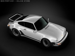 1989 porsche 911 turbo 930 Modèle 3D