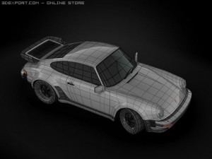 1989 porsche 911 turbo 930 Modèle 3D