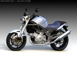 Cagiva Raptor 1000 uit 2006 3D Model