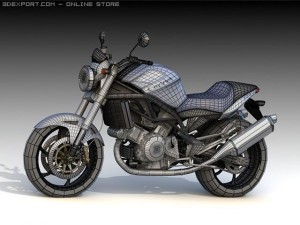 2006 cagiva raptor 1000 3D Модель