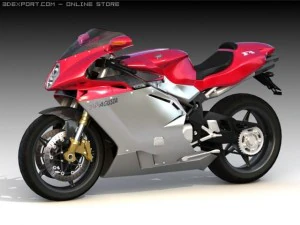 mv agusta f4 3D Model
