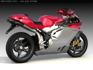mv agusta f4 3D Model