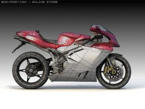 mv agusta f4 3D Model