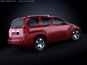 2009 chevrolet hhr ss Modello 3D