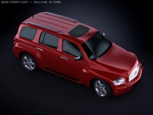 2009 chevrolet hhr ss Modello 3D
