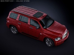 2009 chevrolet hhr ss Modello 3D