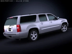 2009 chevrolet suburban 3D Model