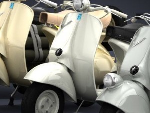 vespa classic collection Model 3D