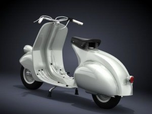 vespa classic collection 3D Model