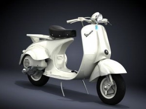 vespa classic collection 3D Model