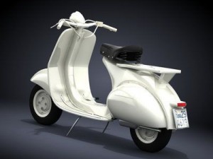 vespa classic collection 3D Model