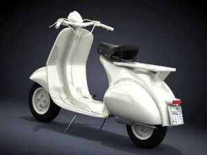 vespa classic collection 3D Model