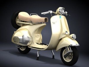 vespa classic collection 3D Model
