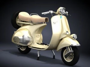 vespa classic collection 3D Model