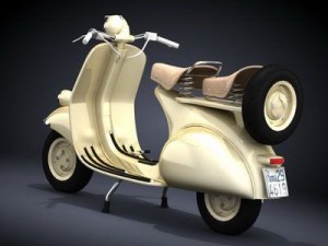 vespa classic collection 3D Model