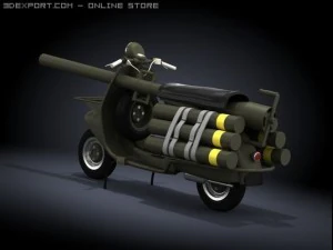 vespa classic collection 3D Model