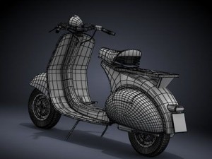 vespa classic collection 3D Model