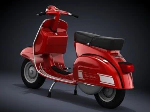 modern vespa collection 3D Model