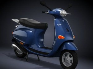 modern vespa collection Modèle 3D