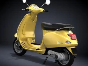 modern vespa collection 3D Model